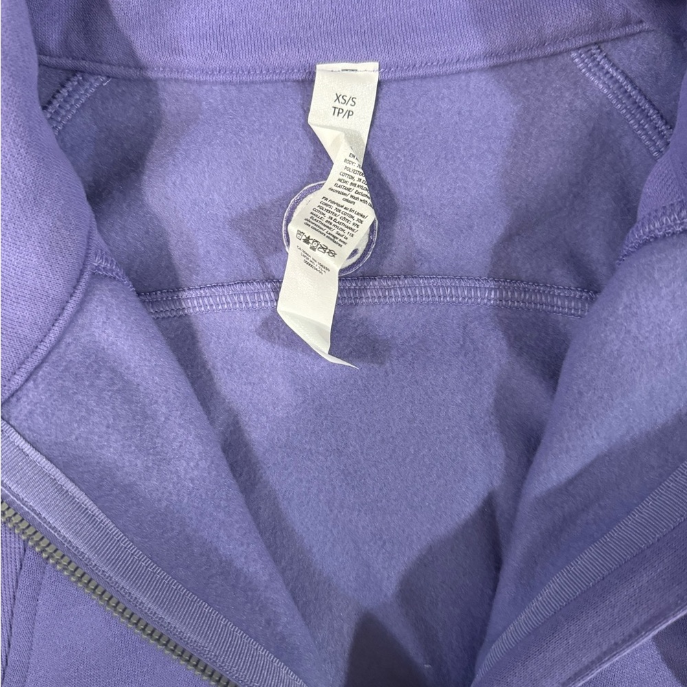 NWT Lululemon Scuba Oversized Funnel Jacket - XS/S Lavender - Picture 3 of 4